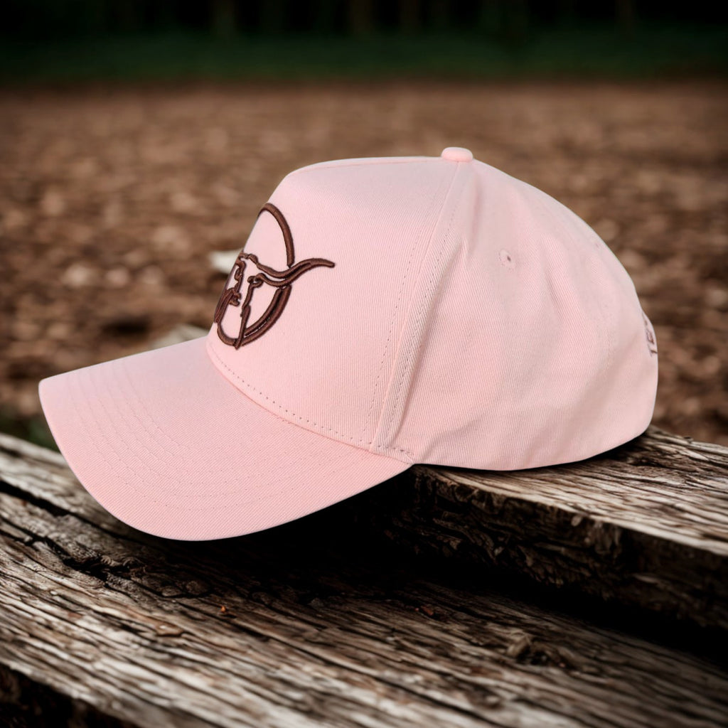 Texas Longhorn Tours baseball cap (pink/brown)