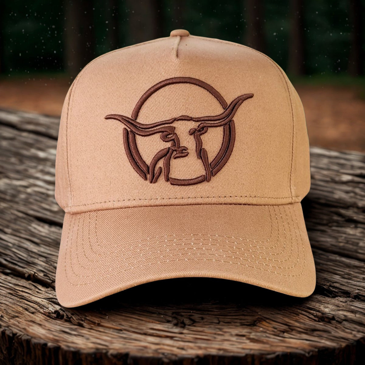 Texas Longhorn Tours baseball cap (tan/brown)