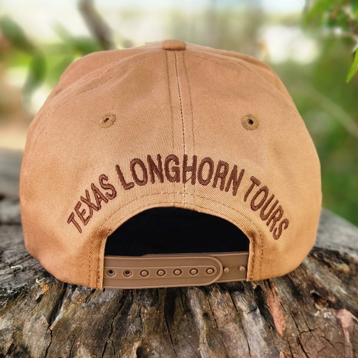 Texas Longhorn Tours baseball cap (tan/brown)