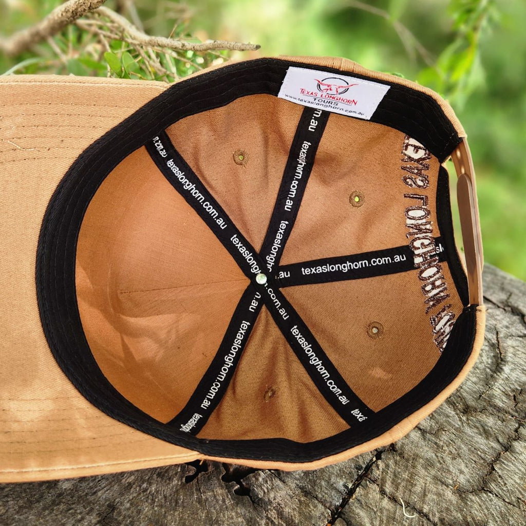 Texas Longhorn Tours baseball cap (tan/brown)