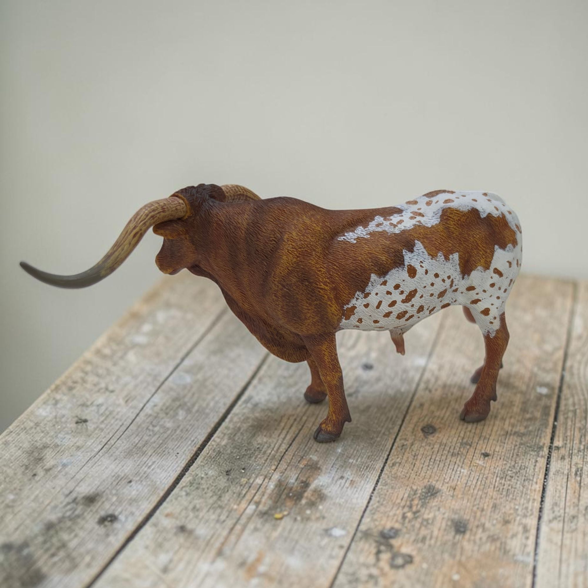 Texas Longhorn Bull Figurine