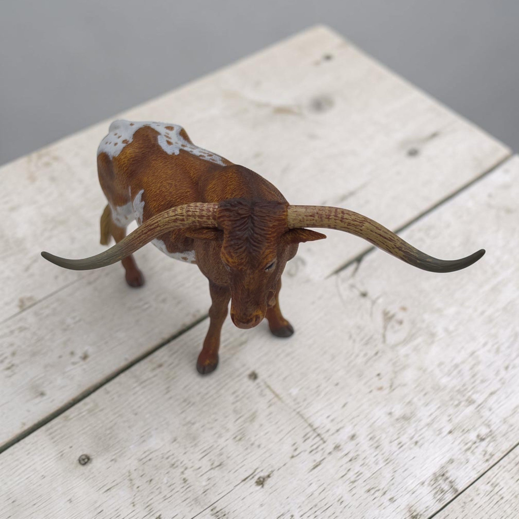 Texas Longhorn Bull Figurine