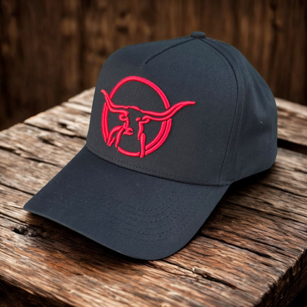 Texas Longhorn Tours baseball cap (black/red)