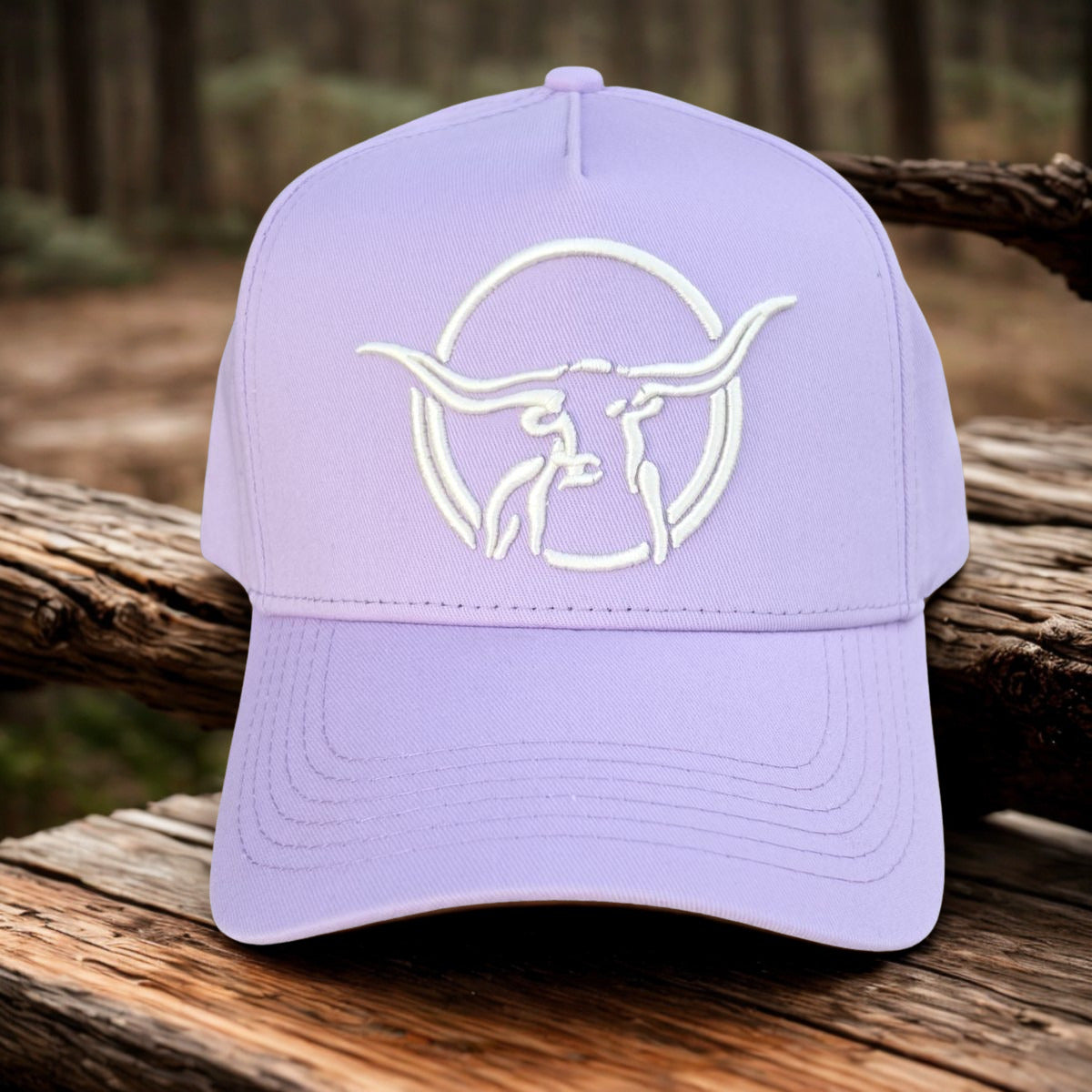 Texas Longhorn Tours baseball cap (lilac/white)