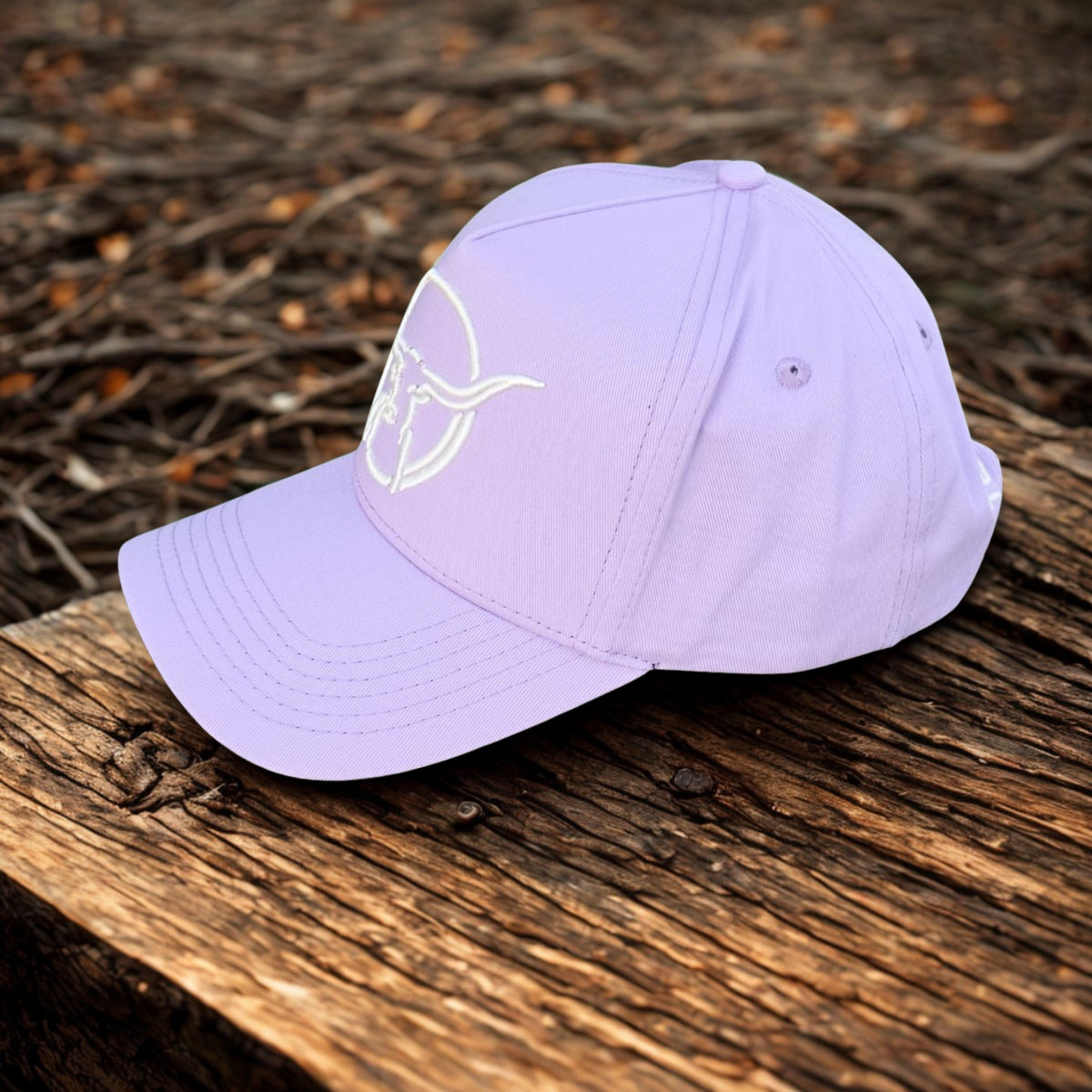 Texas Longhorn Tours baseball cap (lilac/white)