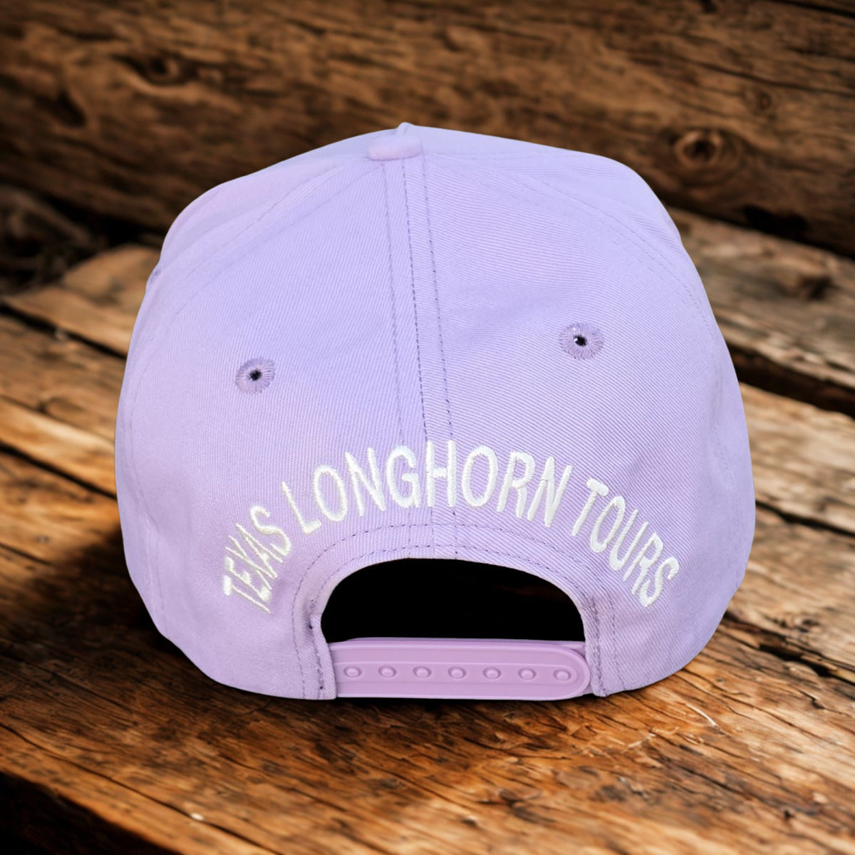 Texas Longhorn Tours baseball cap (lilac/white)