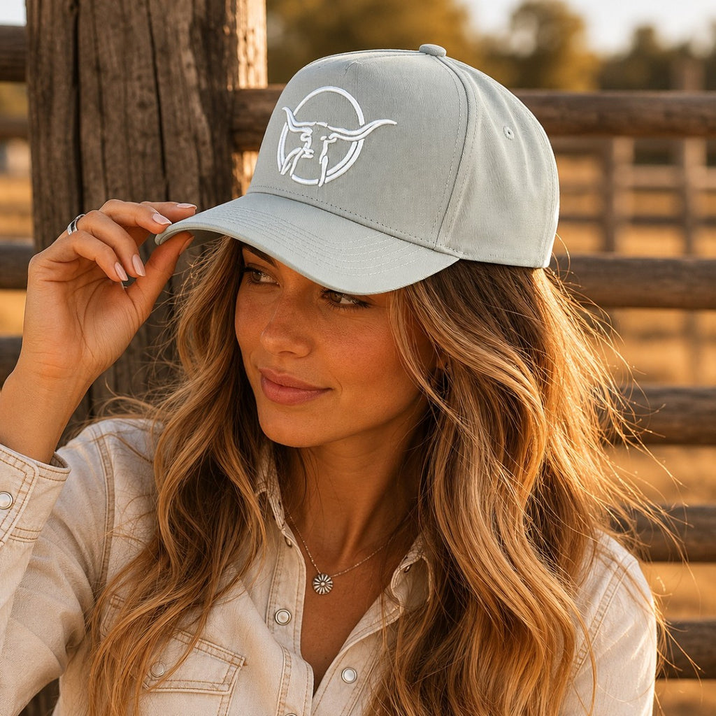 Texas Longhorn Tours baseball cap (sage/white)