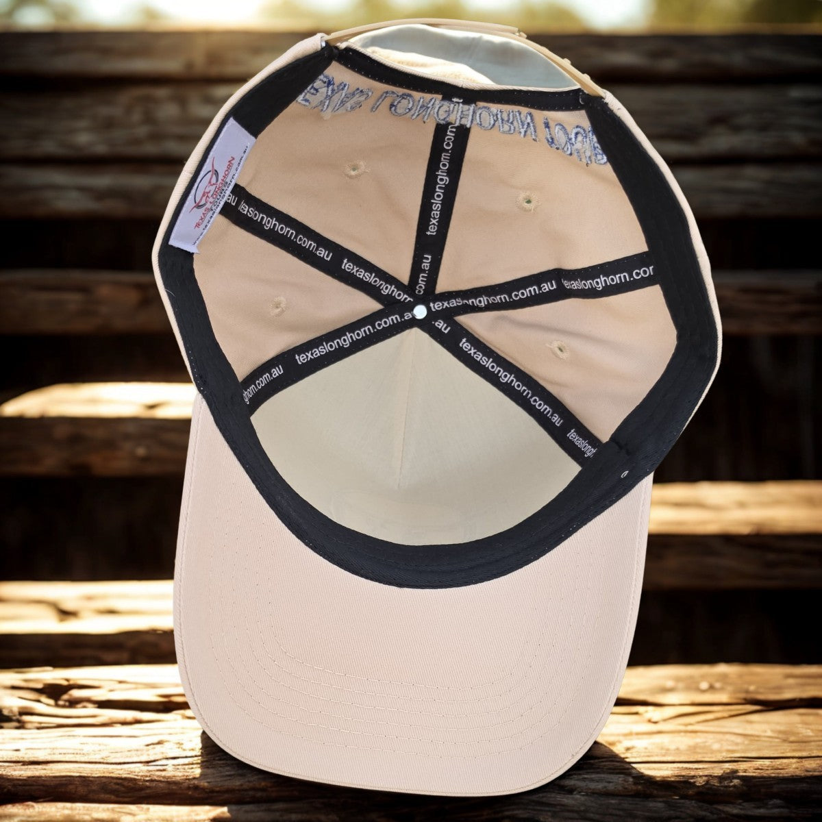 Texas Longhorn Tours baseball cap (sand/blue)