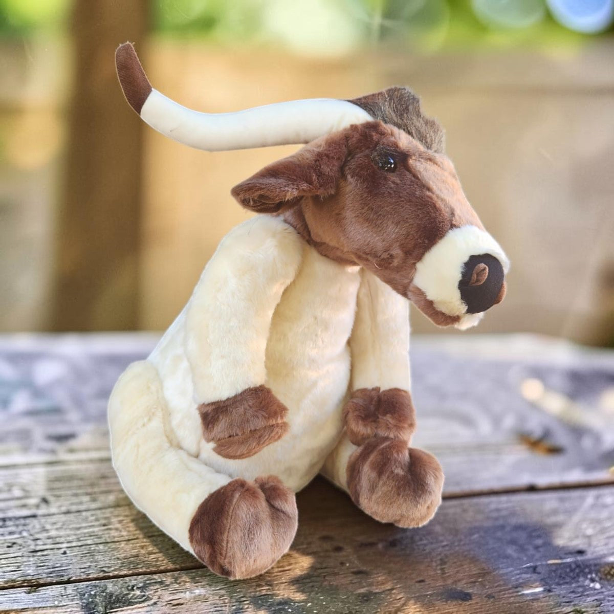 Toy Longhorn (large, sitting)