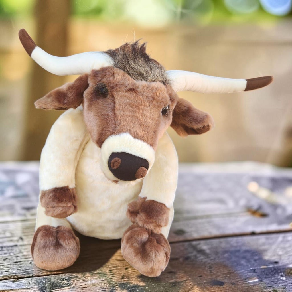 Toy Longhorn (large, sitting)